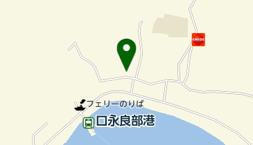 口永良部簡易郵便局の地図画像