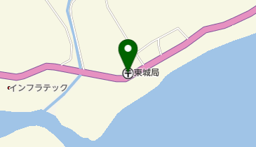 東城郵便局の地図画像