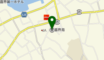 喜界郵便局の地図画像