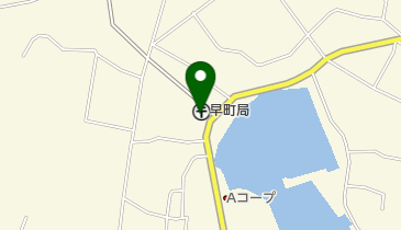 早町郵便局の地図画像
