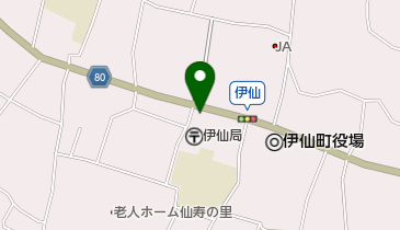 伊仙郵便局の地図画像