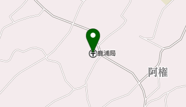 鹿浦郵便局の地図画像