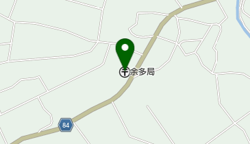 余多郵便局の地図画像