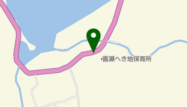 喜瀬簡易郵便局の地図画像