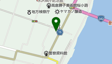 登米郵便局の地図画像