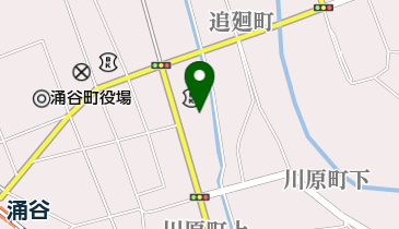涌谷郵便局の地図画像