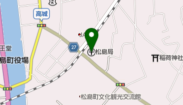 松島郵便局の地図画像