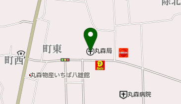 丸森郵便局の地図画像