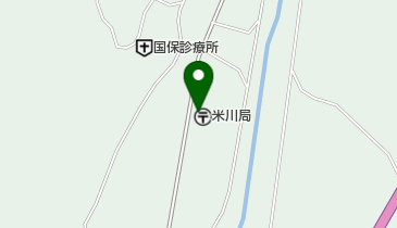 米川郵便局の地図画像