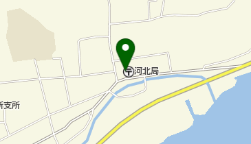 河北郵便局の地図画像