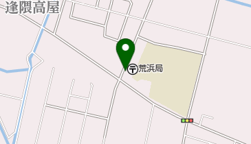 荒浜郵便局の地図画像