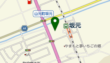 坂元郵便局の地図画像