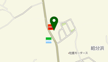 大原浜郵便局の地図画像