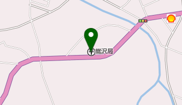鶯沢郵便局の地図画像