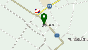 石森郵便局の地図画像