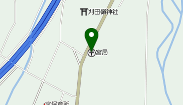 宮郵便局の地図画像