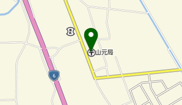 山元郵便局の地図画像