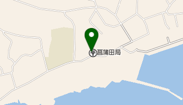 菖蒲田郵便局の地図画像