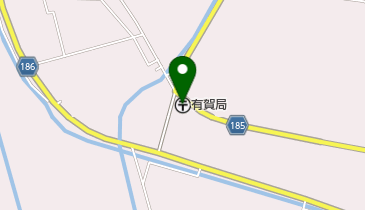 有賀郵便局の地図画像