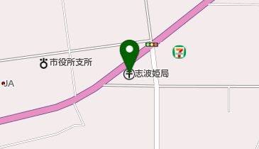 志波姫郵便局の地図画像