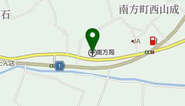 南方郵便局の地図画像