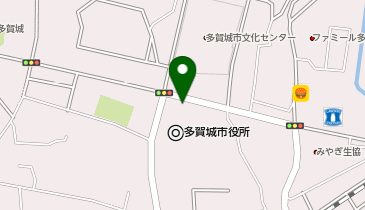 多賀城郵便局の地図画像