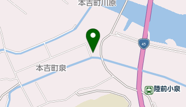 陸前小泉郵便局の地図画像