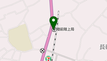 陸前階上郵便局の地図画像