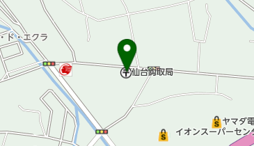 仙台鈎取郵便局の地図画像