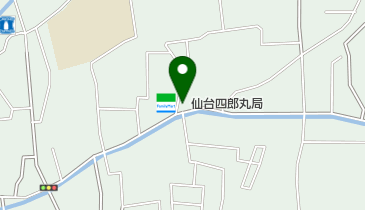 仙台四郎丸郵便局の地図画像