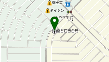 富谷日吉台郵便局の地図画像