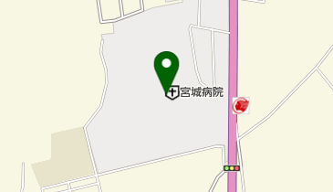 宮城病院内簡易郵便局の地図画像