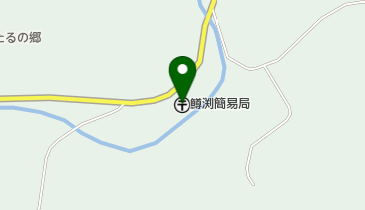 鱒渕簡易郵便局の地図画像