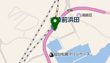 浜田簡易郵便局の地図画像