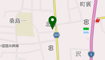 桑折郵便局の地図画像