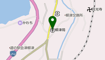 柳津郵便局の地図画像