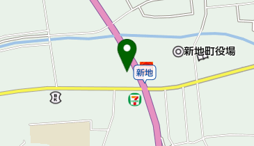 新地郵便局の地図画像
