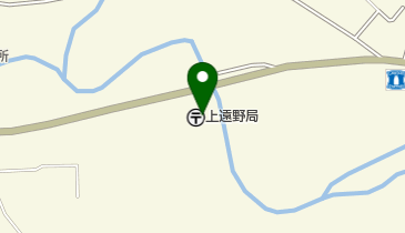 上遠野郵便局の地図画像