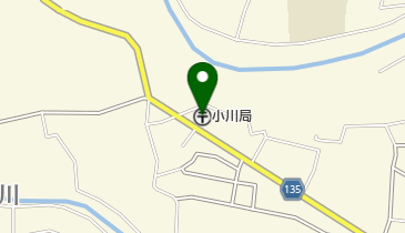 小川郵便局の地図画像