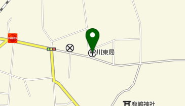 川東郵便局の地図画像
