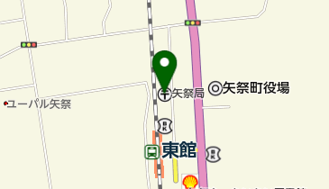 矢祭郵便局の地図画像