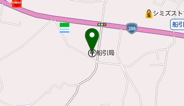 船引郵便局の地図画像