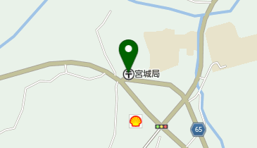 宮城郵便局の地図画像