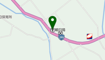 朝日郵便局の地図画像