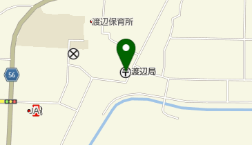 渡辺郵便局の地図画像
