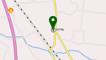 木戸郵便局の地図画像