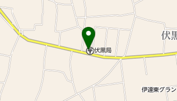 伏黒郵便局の地図画像