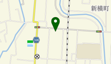 若松材木町郵便局の地図画像