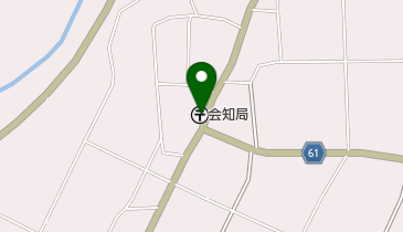 会知郵便局の地図画像
