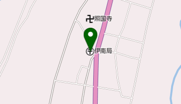 伊南郵便局の地図画像